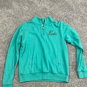 VS PINK half zip sweatshirt